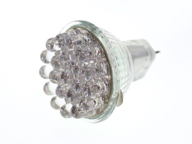 Hovedbilde MR11 21xLED pære AC/DC24V ...