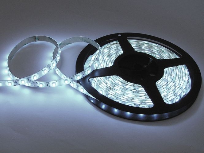 Hovedbilde Hvitt LED lysbånd SMD ...