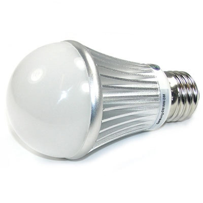 E27 Varmhvit, 55mm 1x5W LED pære, Dimbar 230V