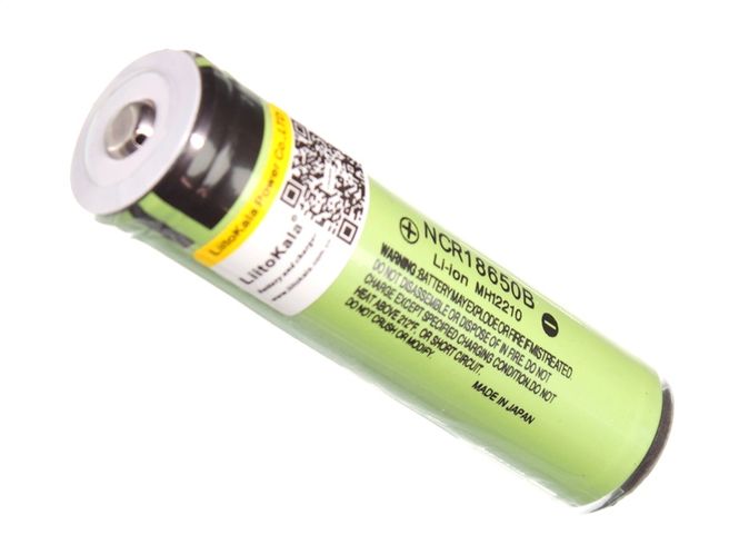 Hovedbilde 18650 Batteri 3,7V Li-Ion ...