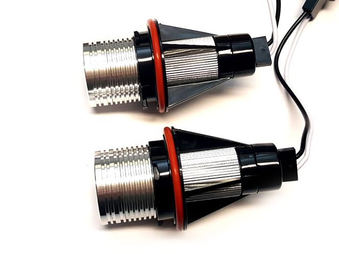 Hovedbilde 10W BMW Angel Eyes LED hvite