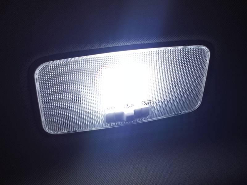 LED Plate 36xSMD LED, Hvitt lys - 12V