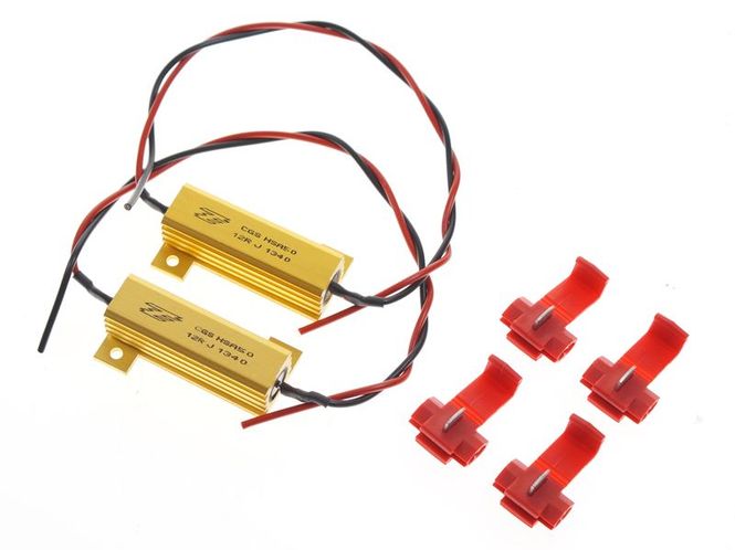 Hovedbilde 2 stk. Bremselys-motstand 21W ...