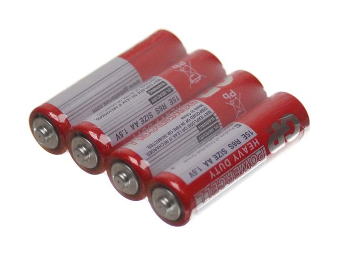 Hovedbilde 4 stk AA batterier