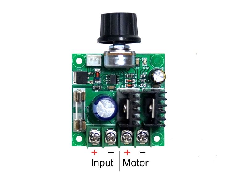 Motor hastighetsregulator - 12V-40V, 10A