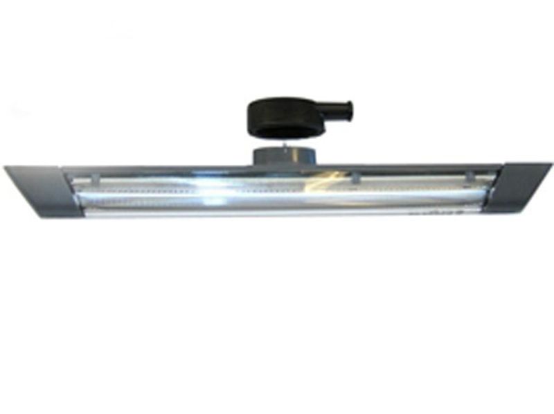 Gul LED-Stripe, klart glass, 10-30V