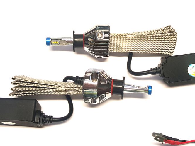 Hovedbilde G9 LED frontlys 6000k, 2800lm ...