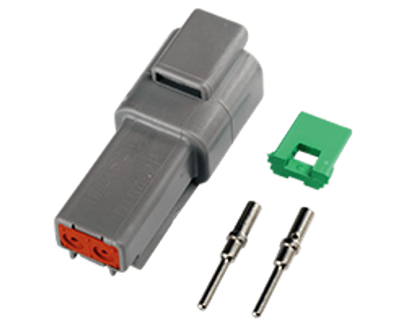 Deutsch DT kontakt, han 2-pin