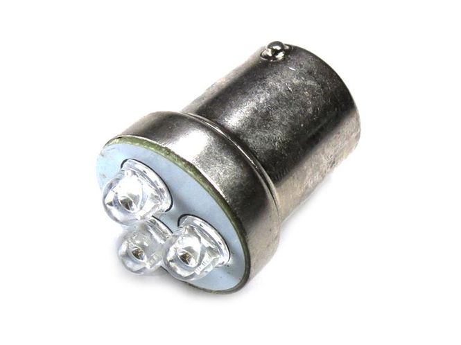 Hovedbilde BA15S 3xLED parklys 24V 2 stk