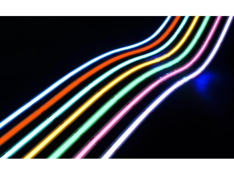 12V COB RGB lysbånd 50cm