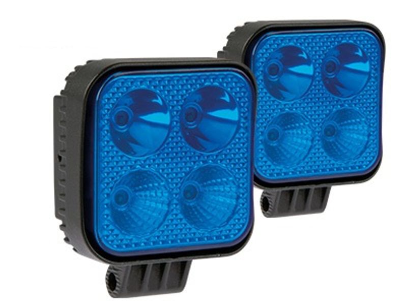 Bullboy blå sprøytelys LED 12V 24V