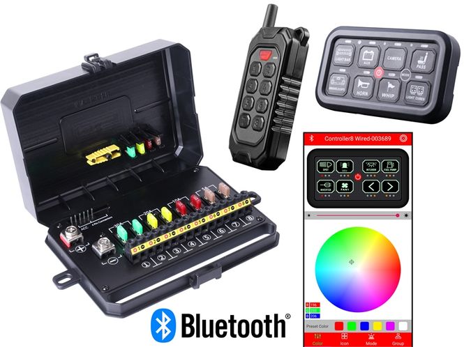 Hovedbilde Prolumo Commander G3 BT+RF 8 ...