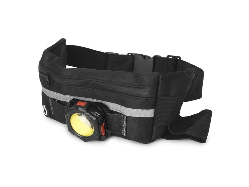 ENTAC Multifunksjonell, oppladbar LED-hodelykt, 350 lm