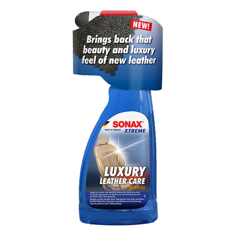 Sonax Xtreme Leather Care Skinnrens og Skinnkrem med Jojobaolje (500 ml)