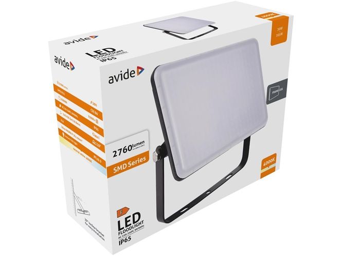 Hovedbilde 30W Avide LED 4000k flomlys ...