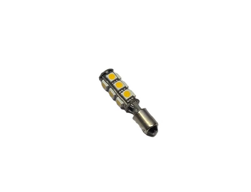 12V 13xSMD BA9S varmhvit