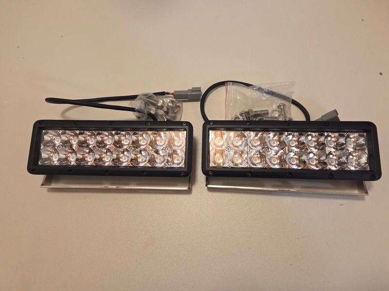 Lightstorm 45cm Dual LED-bar Fjernlysbro med Cree-dioder 8640lm (96W)