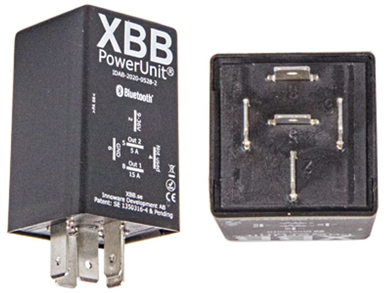 XBB PowerUnit Trådløst Mottakerrelé til Canbus-systemer