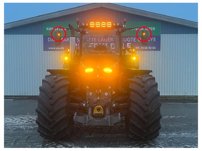 Hovedbilde Gult lys til Fendt speil