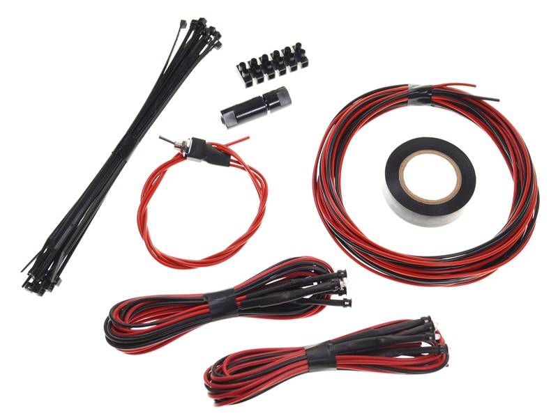 24V Startkit: 10 utvendige dioder og tilbehør