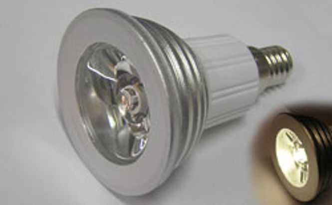 Hovedbilde E14 3w Varmhvit LED pære, ...