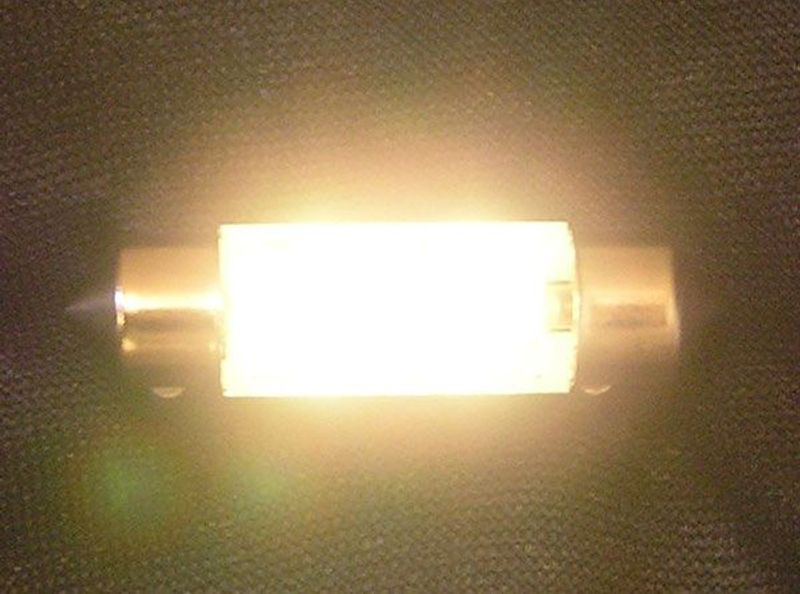 12V 38mm 3xSMD pinolpære